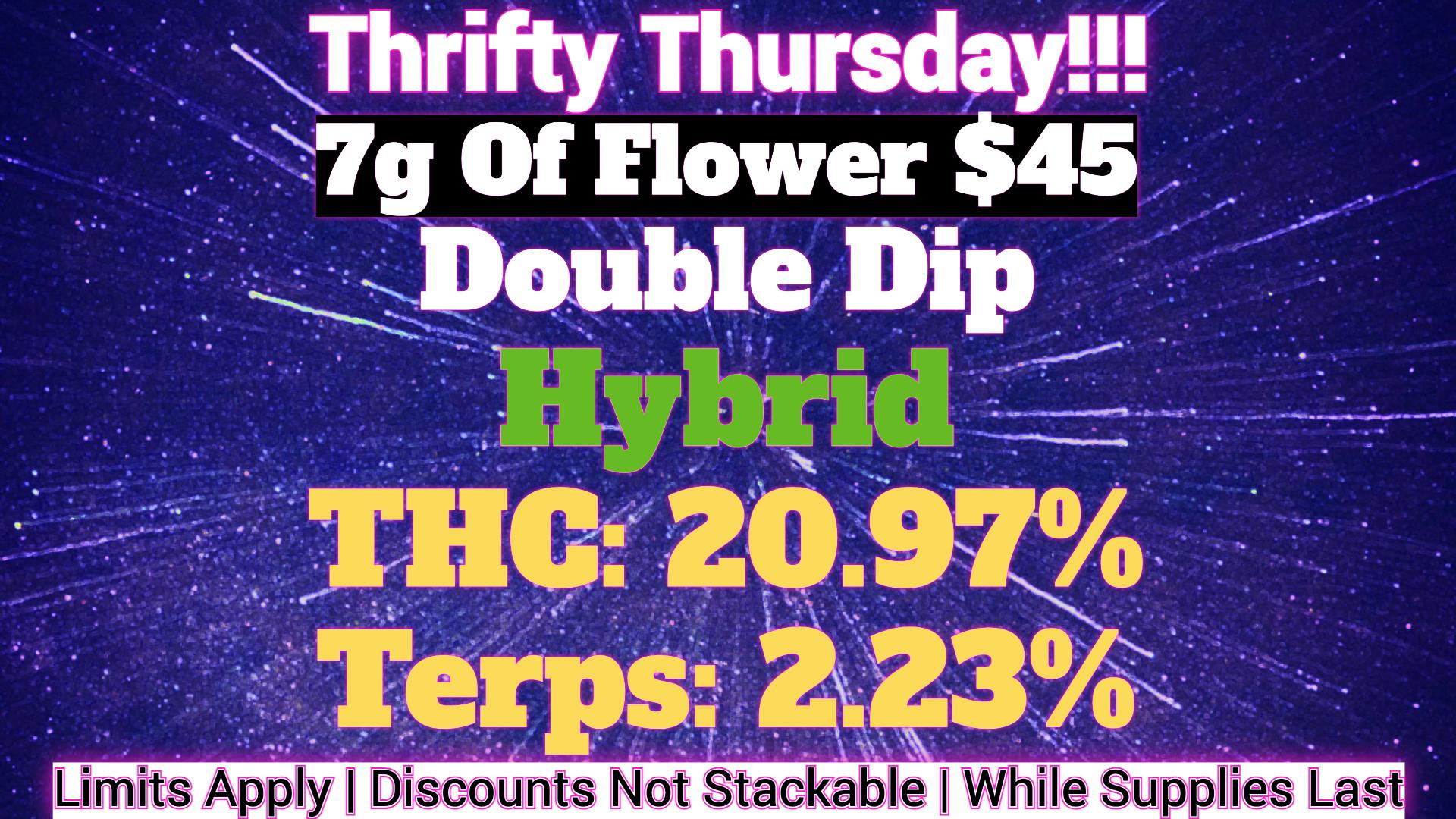 Laughing Salmon Cannabis Thrifty Thursday $45 7g flower