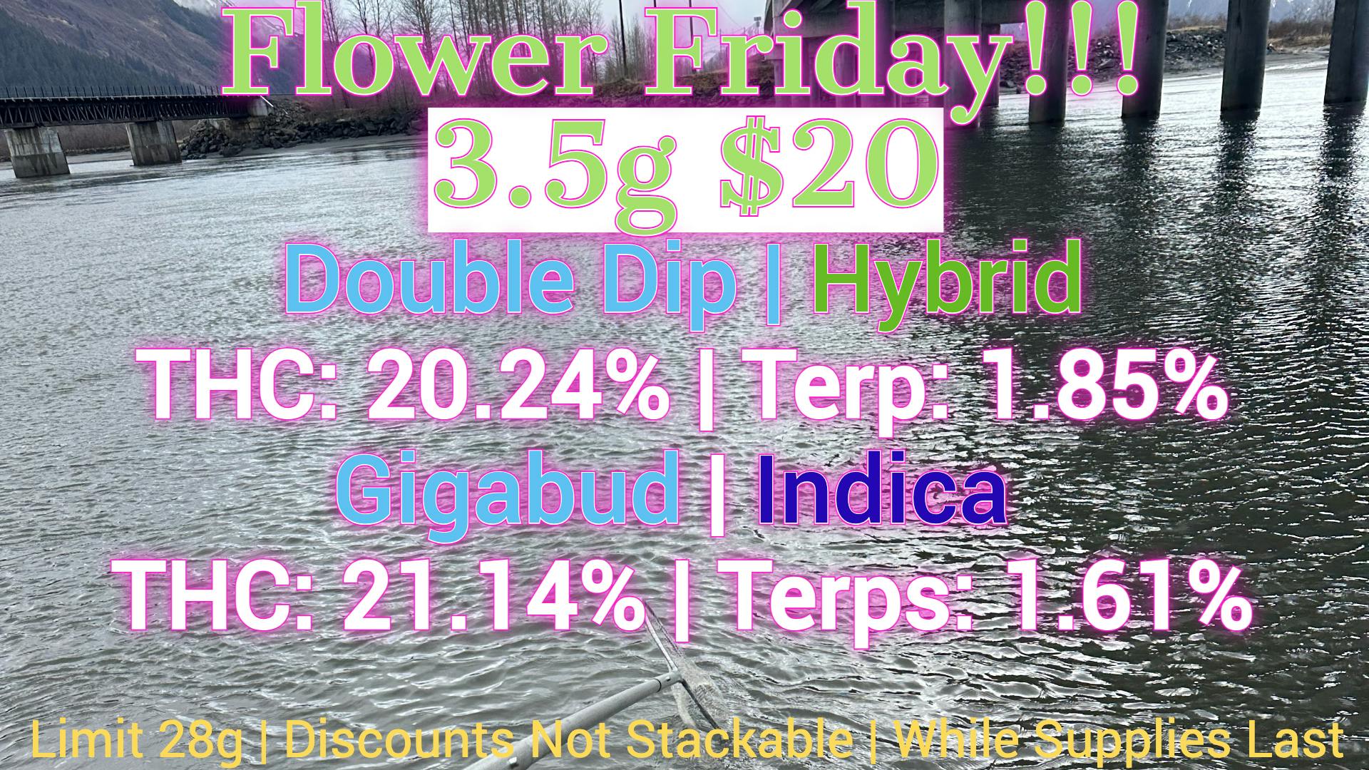 Laughing Salmon Cannabis Flower Friday!!! 3.5g Flower $20 | 2 Strains