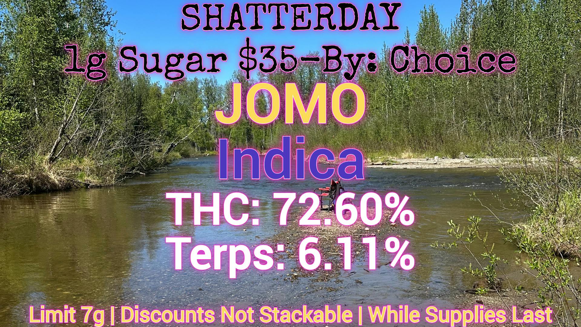 Laughing Salmon Cannabis Shatterday!!!!!