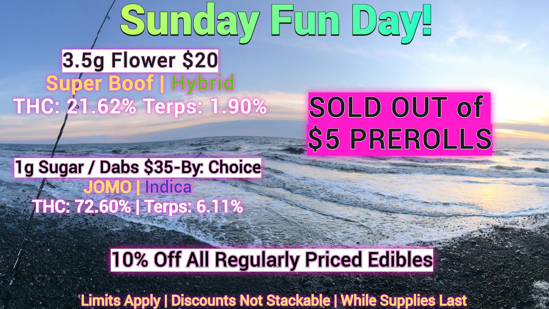 Laughing Salmon Cannabis Sunday Funday!!