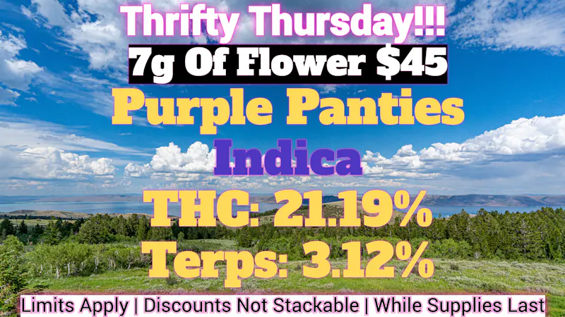 Laughing Salmon Cannabis Thrifty Thursday!!!