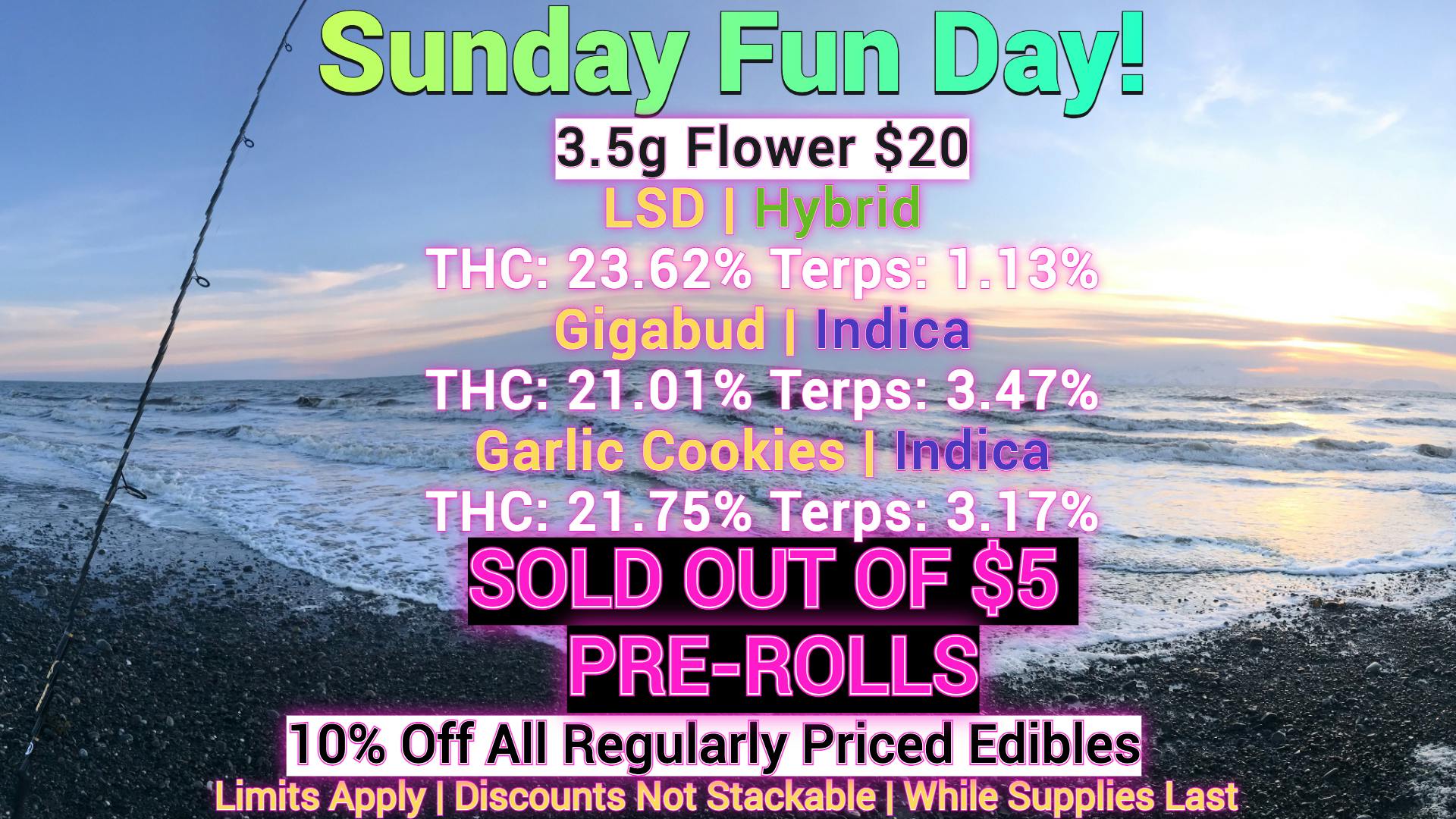 Laughing Salmon Cannabis Sunday Funday!!!!