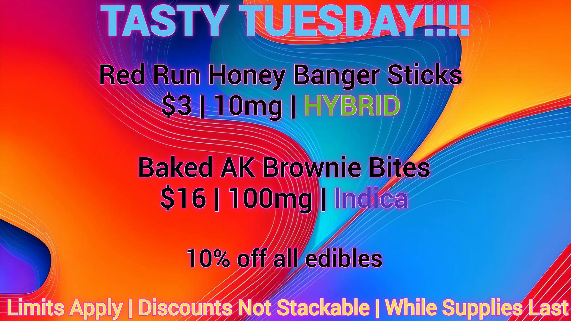 Laughing Salmon Cannabis Tasty Tuesday!!
