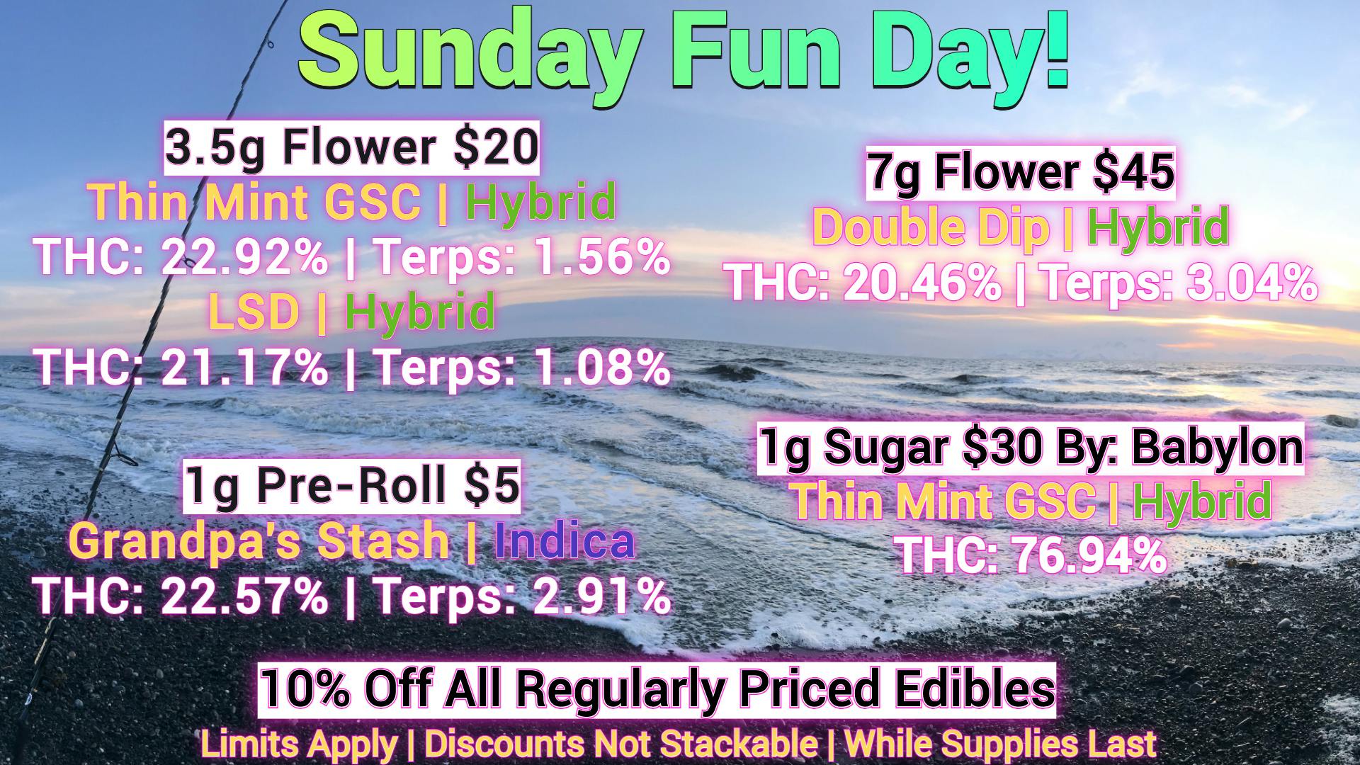 Laughing Salmon Cannabis Sunday Funday!!!