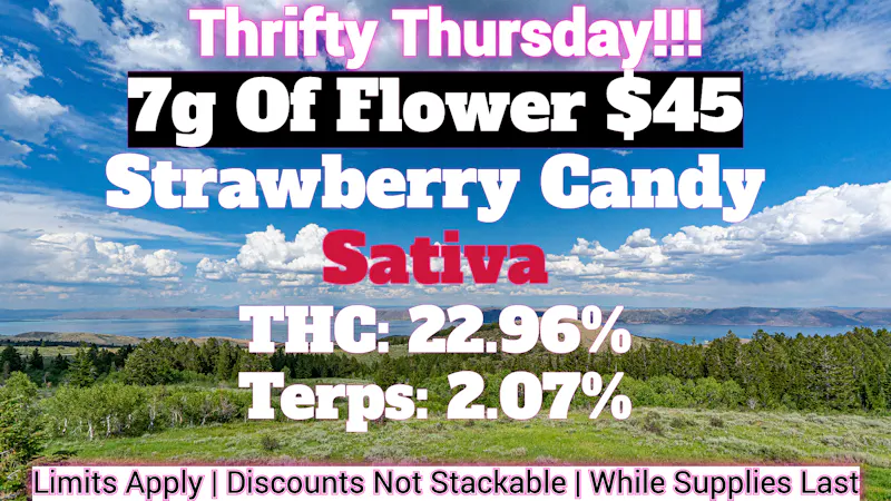 Laughing Salmon Cannabis Thrifty Thursday & PFD DEALS