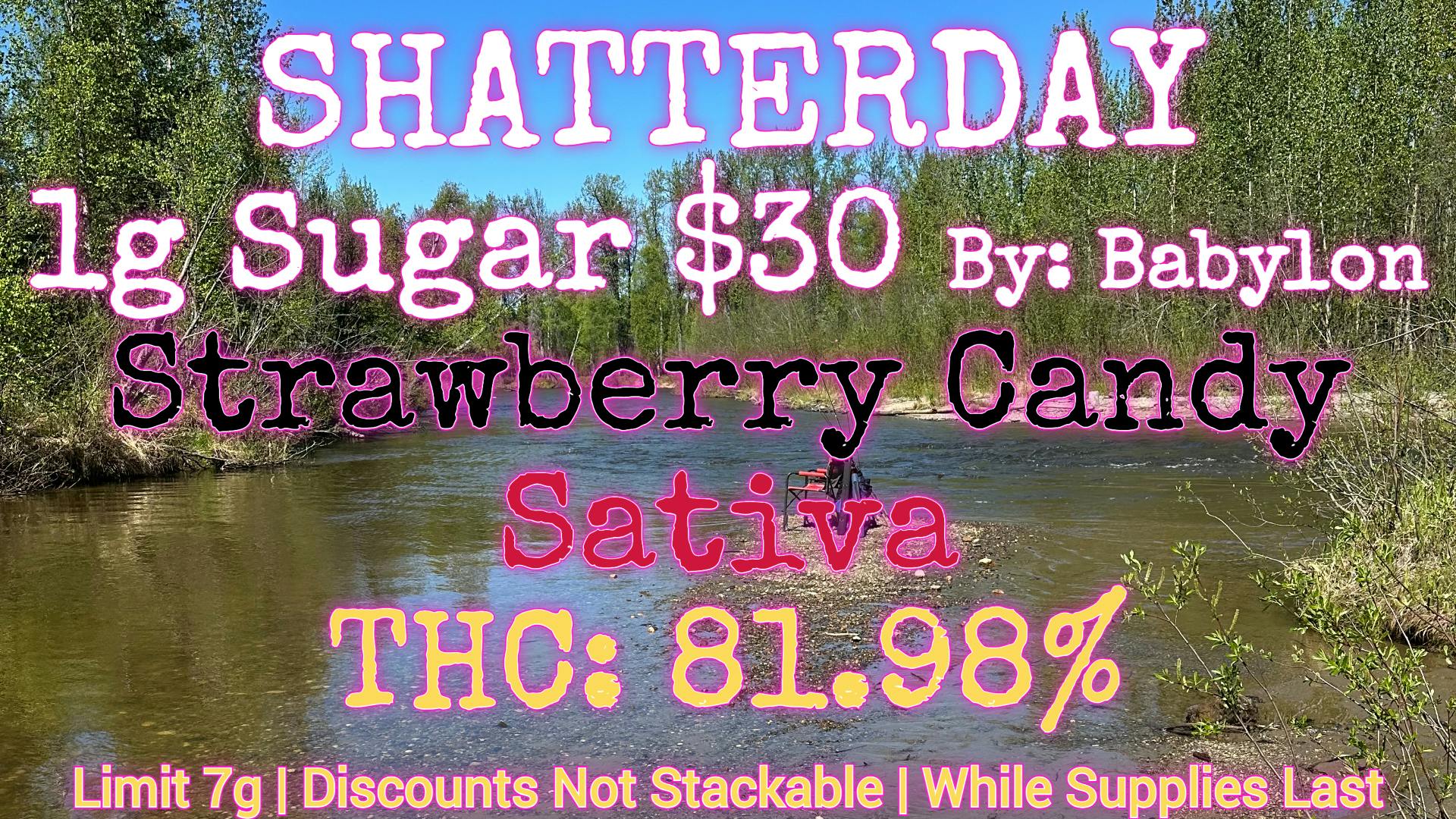 Laughing Salmon Cannabis Shatterday!!!!!