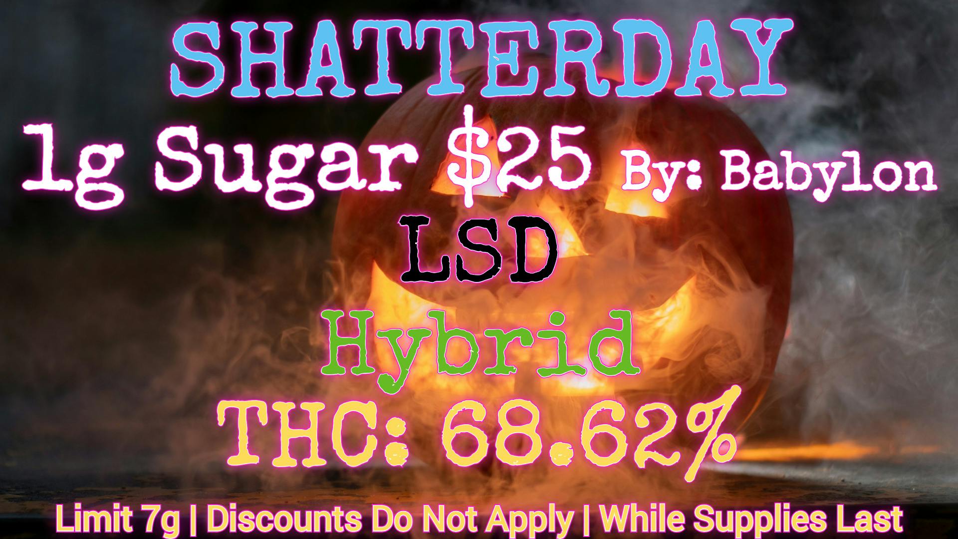 Laughing Salmon Cannabis Shatterday!!!!!