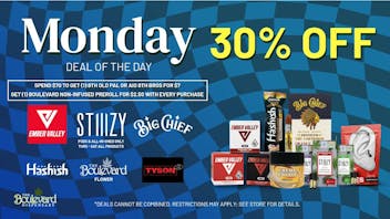 The Boulevard Dispensary MONDAY DAILY DEAL!🔥