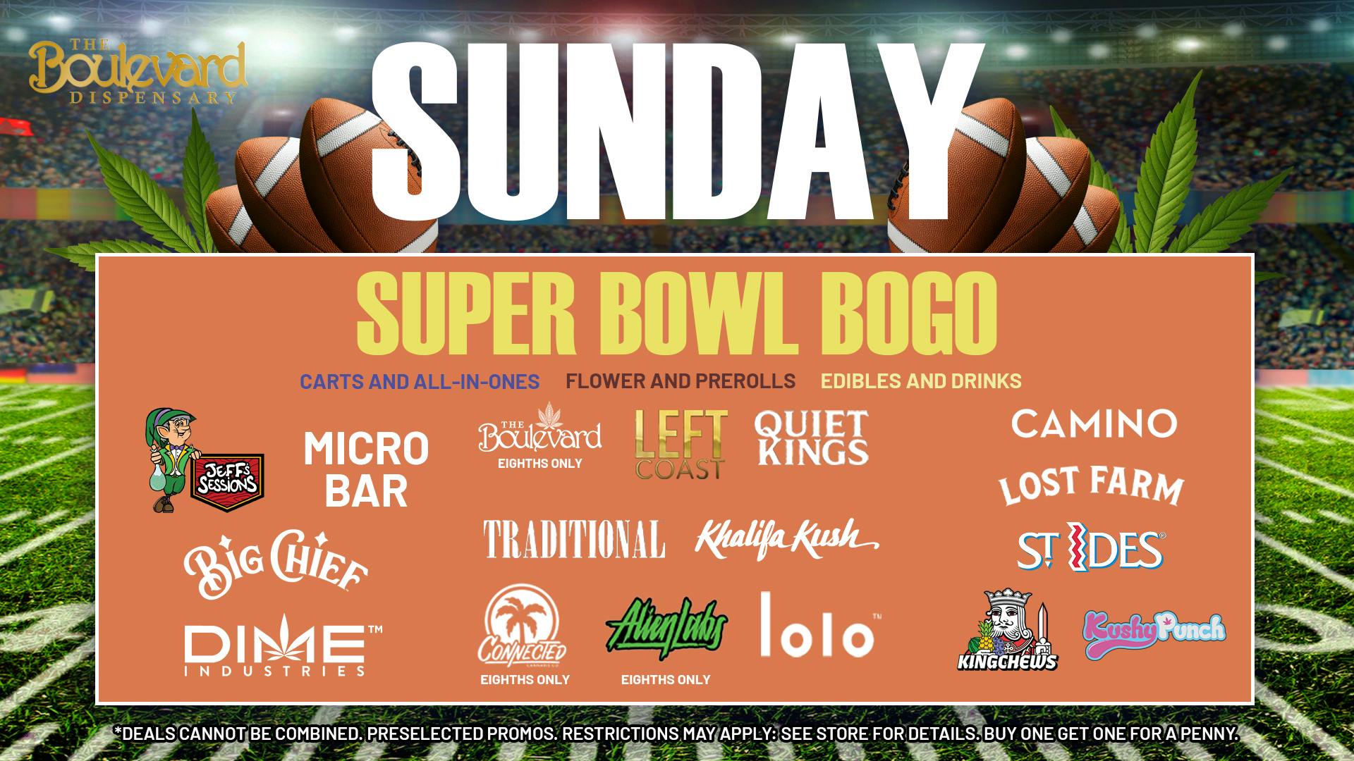 The Boulevard Dispensary SUNDAY DAILY DEALS! 🔥