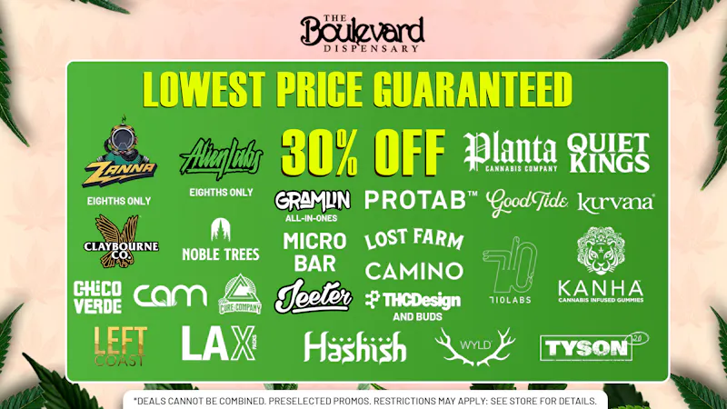 The Boulevard Dispensary LOWEST PRICES GUARANTEED!