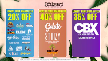 The Boulevard Dispensary DAILY DEALS !!!