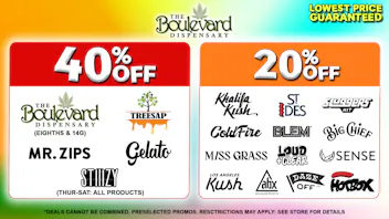 The Boulevard Dispensary DAILY STORE DEALS 🌿
