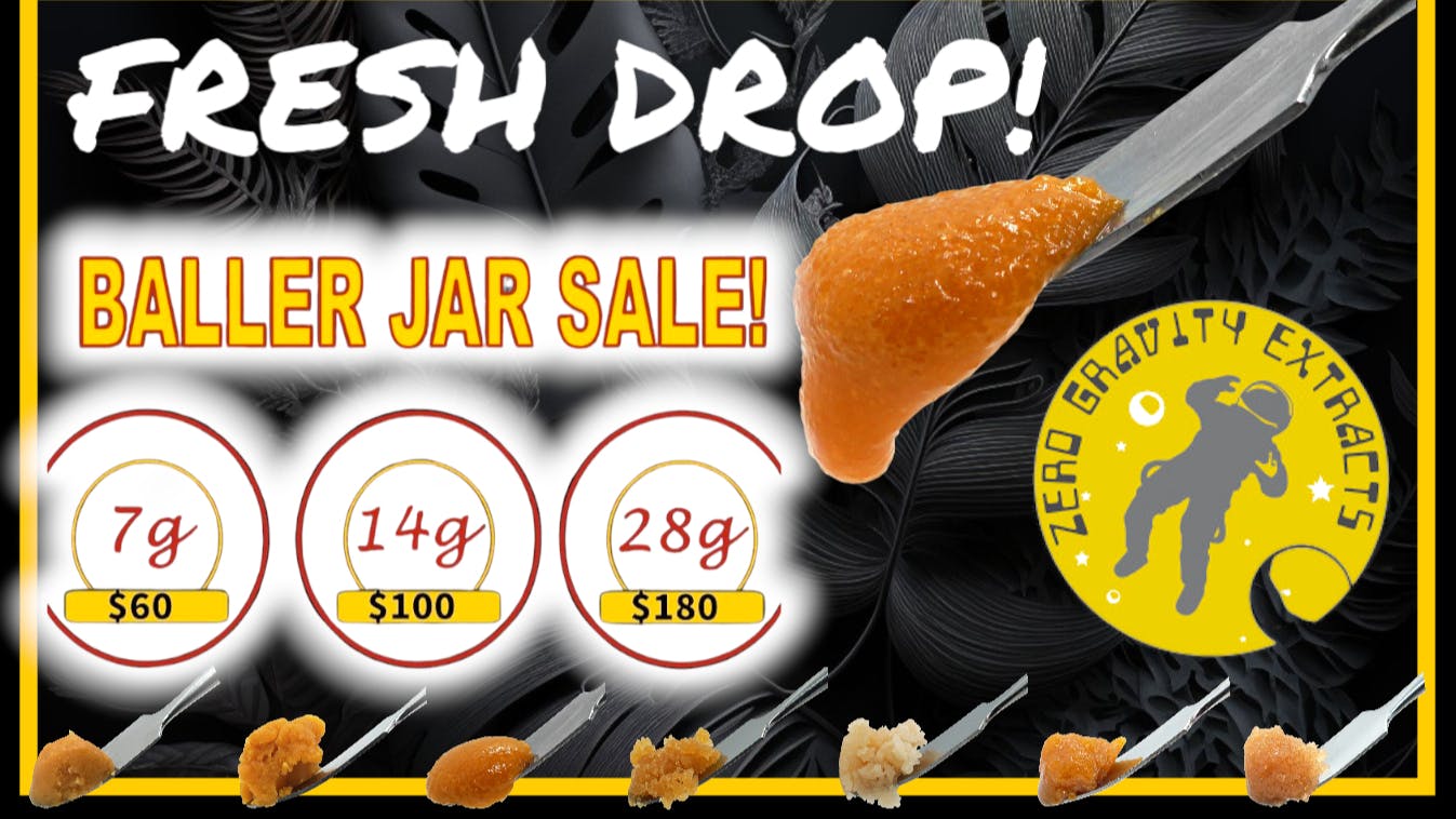 24 Hour Flower NEW 7g BALLER JARS ONLY $60!