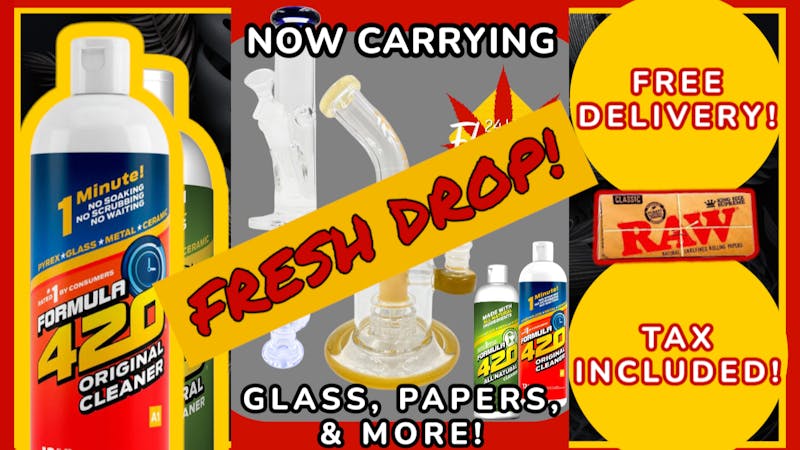 24 Hour Flower PAPERS, WRAPS, GLASS, BUTANE, AND MORE!