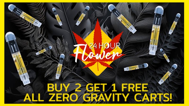 24 Hour Flower CART SALE! Buy 2 get 1 free!