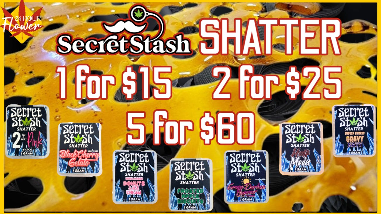 24 Hour Flower Shatter Your Expectations