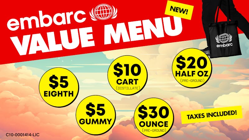 Embarc Indio Embarc | Value Menu!