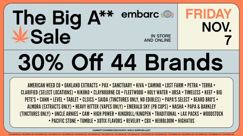 Embarc- Tracy The Big A** Sale 30% Off 44 Brands