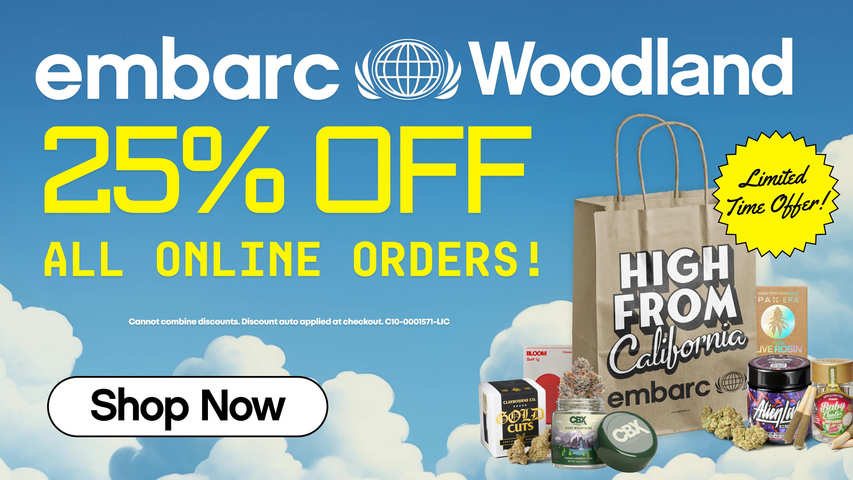 Embarc Woodland (NOW OPEN) 25% OFF EVERY ORDER | ONLINE ONLY