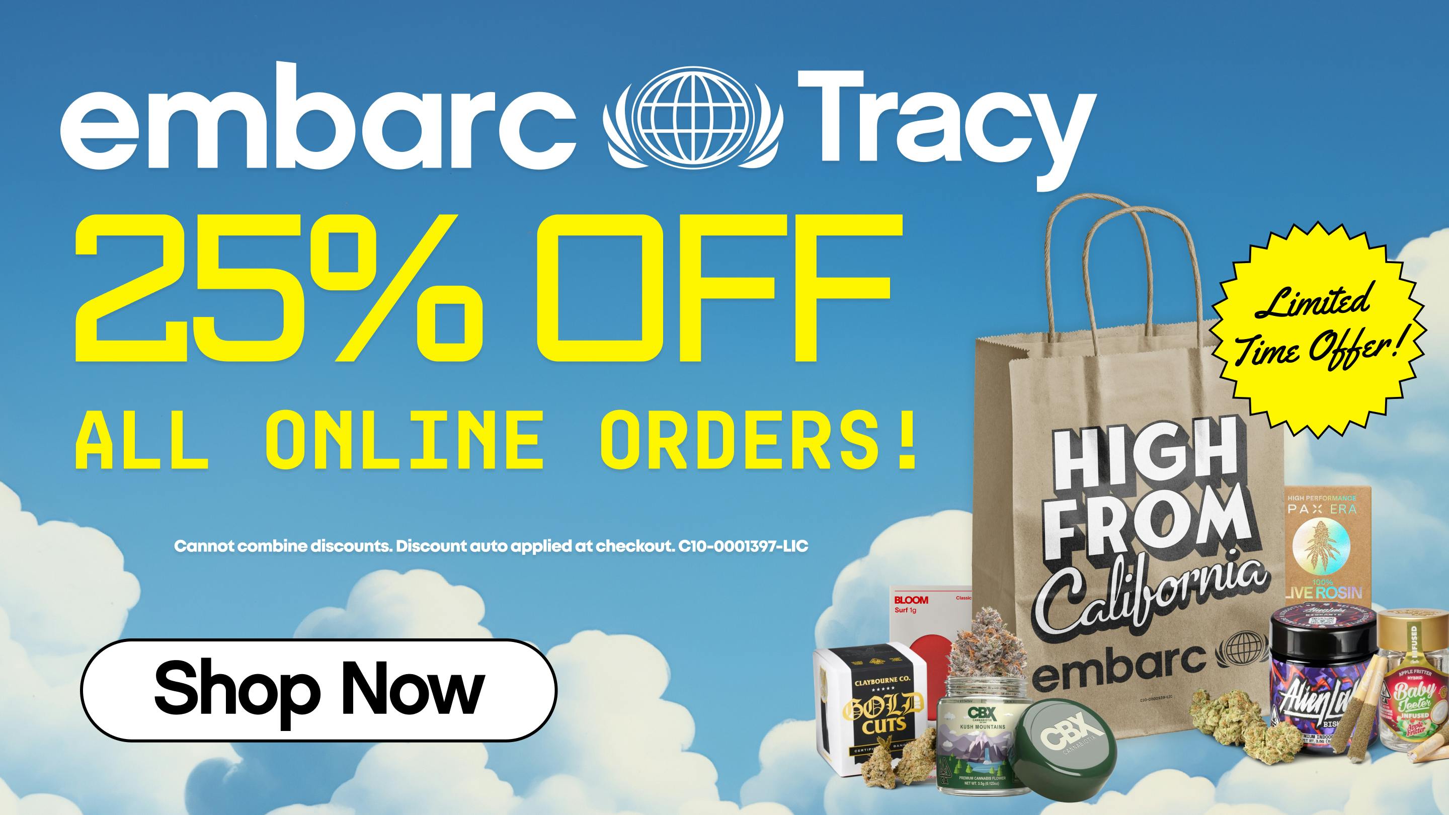 Embarc- Tracy 25% OFF EVERY ORDER | ONLINE ONLY
