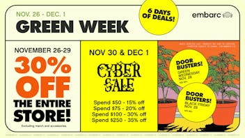 Embarc Redwood City Green Week | 30% Off Storewide