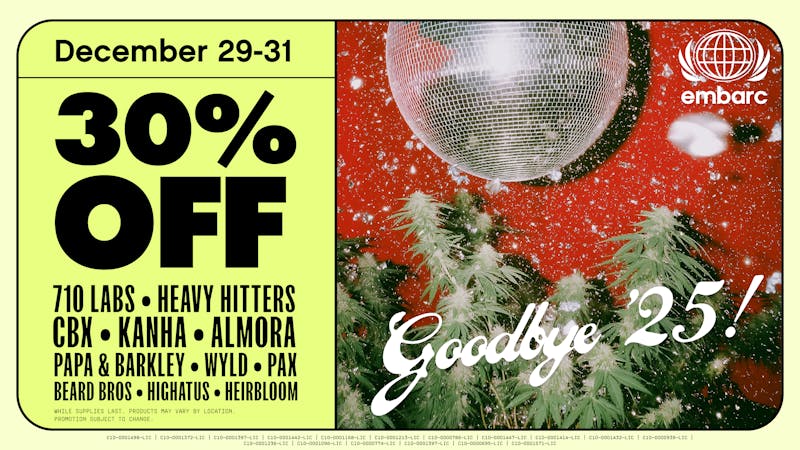 Embarc - Fresno Blackstone Good Bye '25 | 30% Off Select Brands