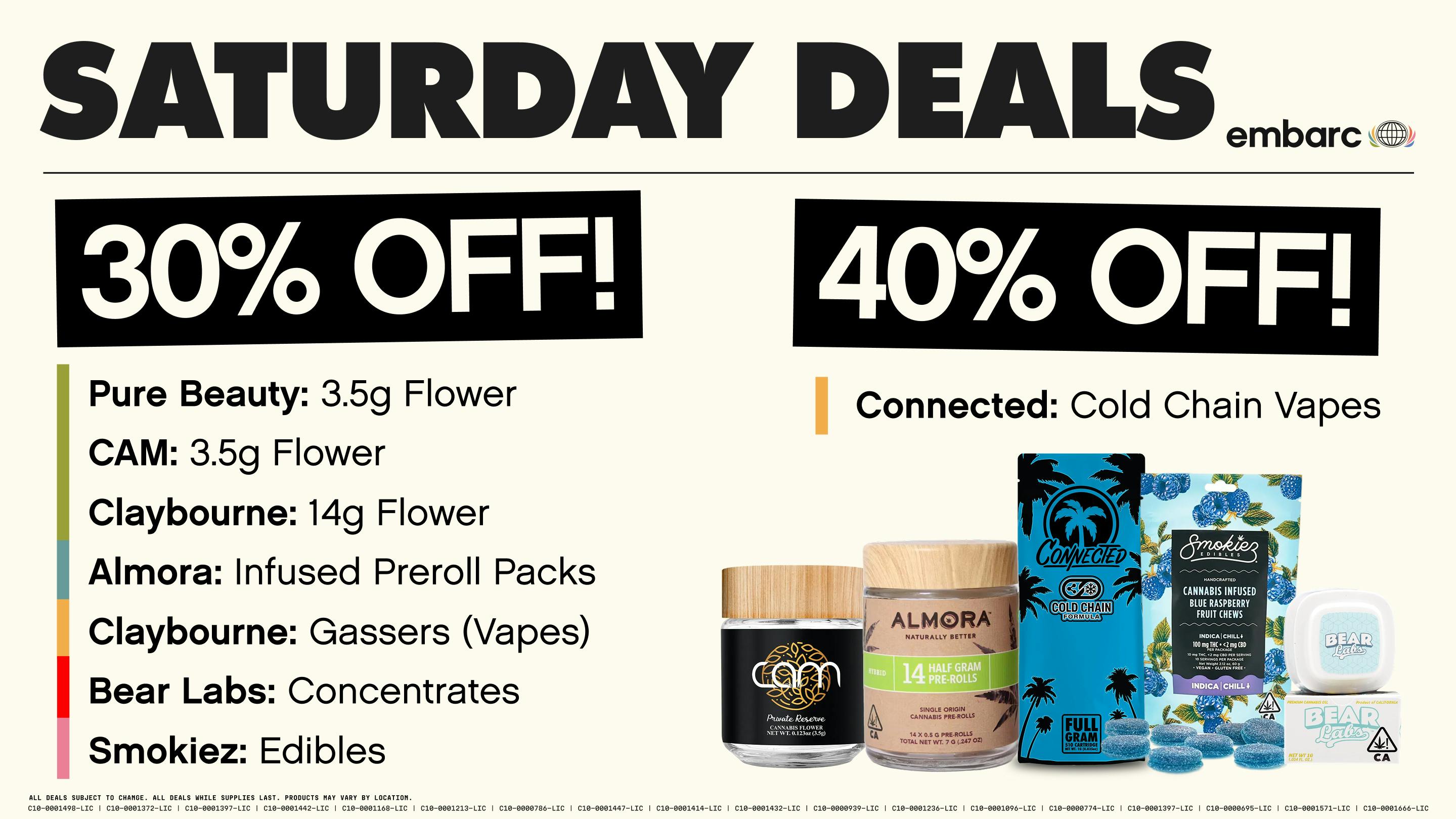 Embarc - Fairfield Up to 40% Off | Saturday Daily Deals