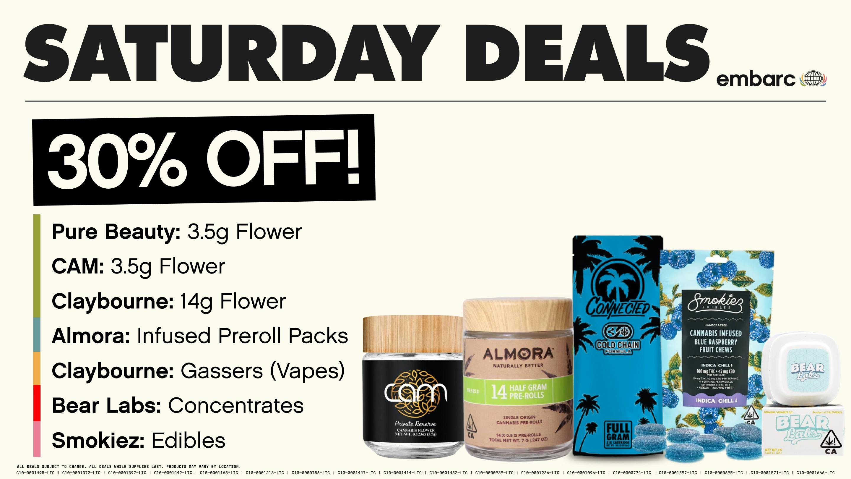 Embarc Fontana 30% Off | Saturday Daily Deals