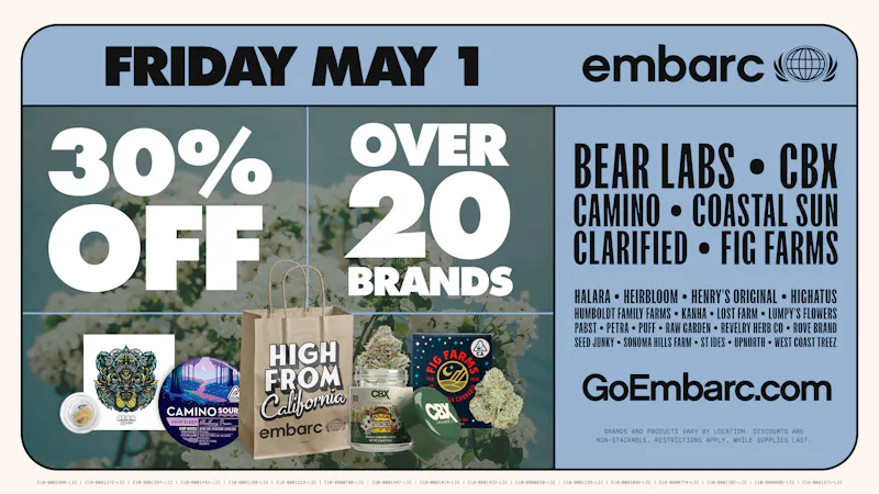 Embarc - Fresno Shaw First Friday | 30% Off 20+ Brands