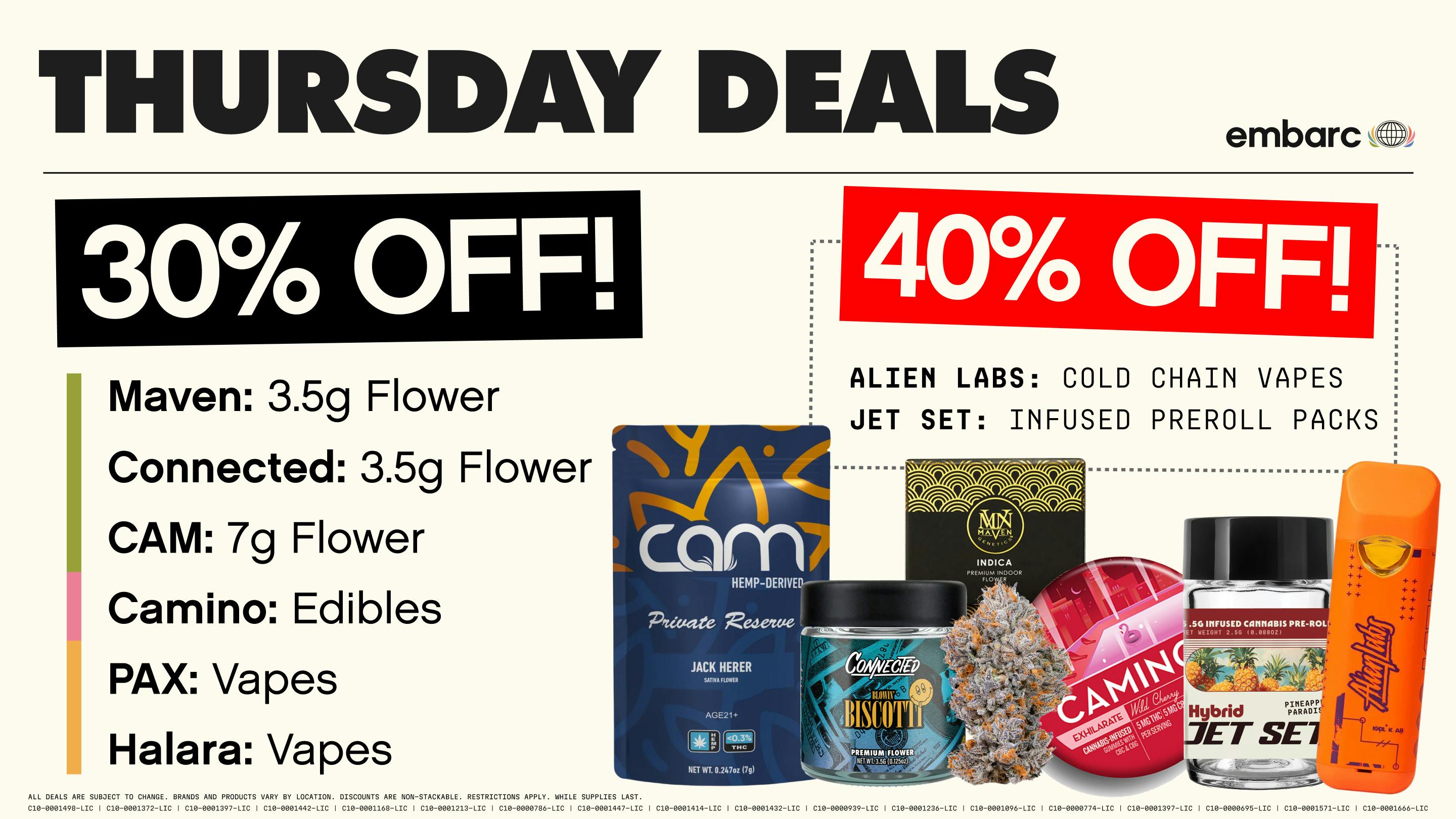 Embarc Alameda Up to 40% Off | Thursday Deals