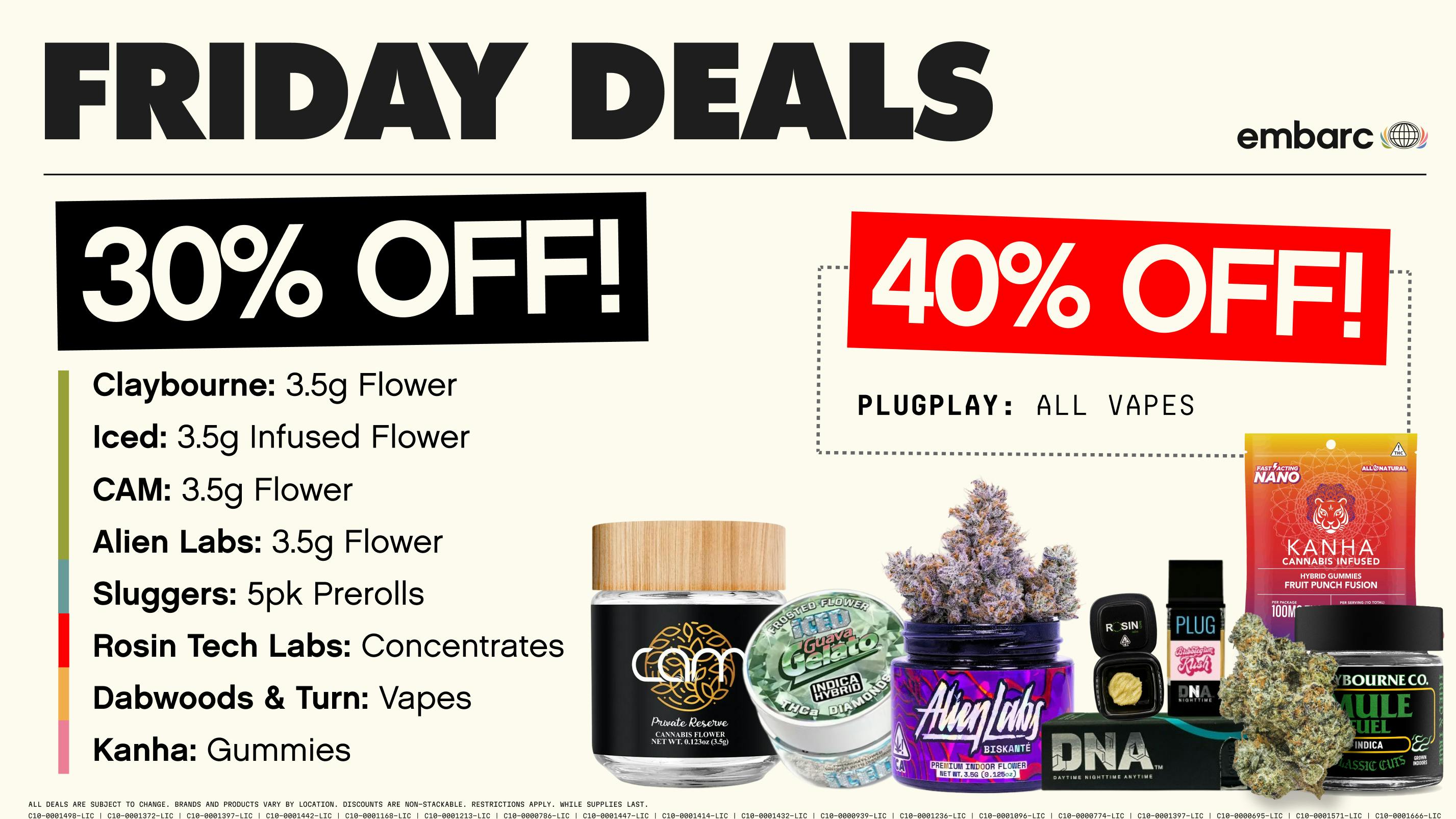 Embarc Alameda Up to 40% Off | Friday Deals