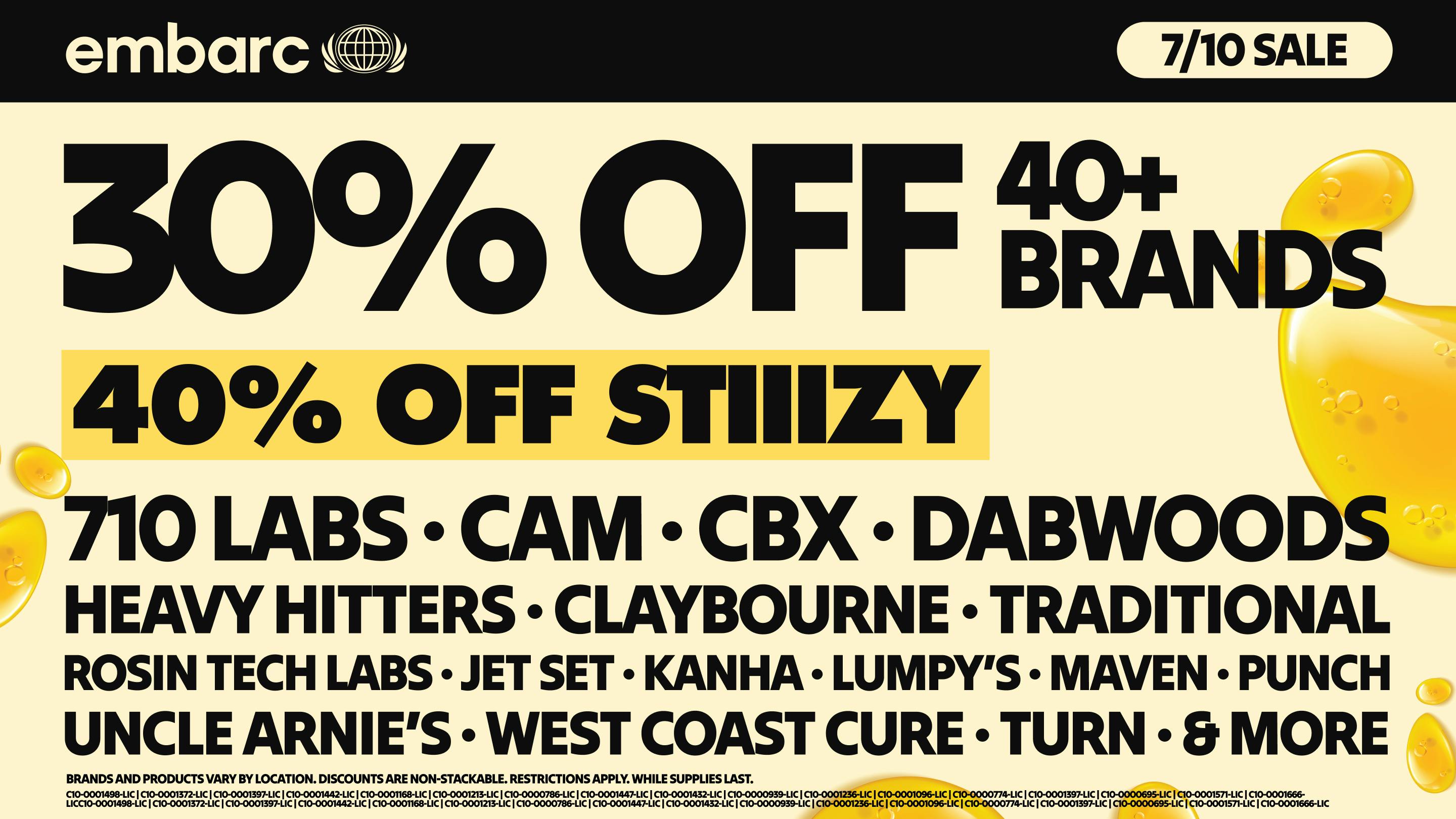 Embarc - Ventura 710 Takeover Up To 40% Off