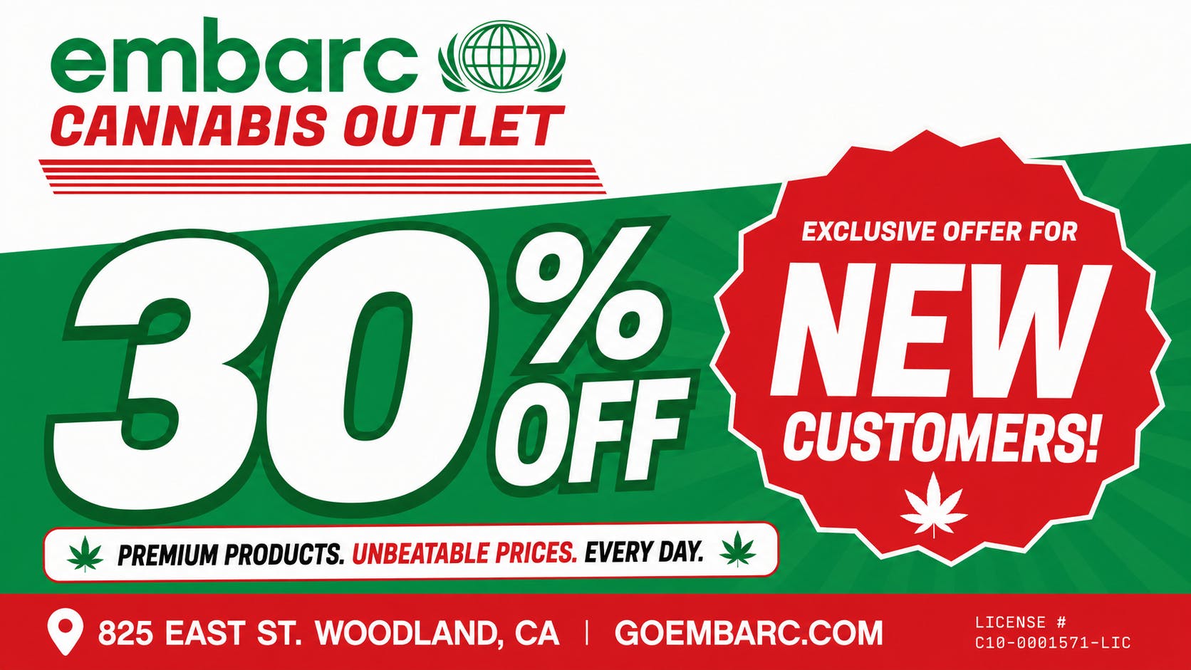 Embarc Woodland 30% OFF FIRST ORDER - MUST USE CODE
