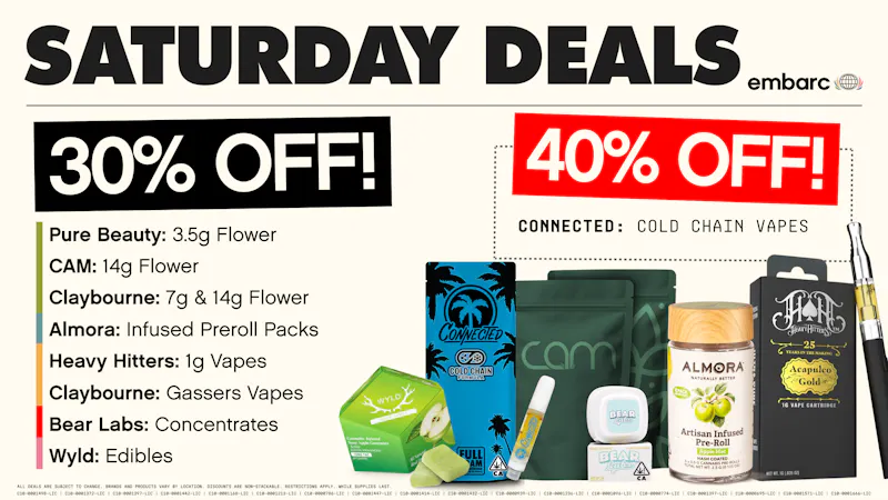 Embarc - San Bruno Up to 40% Off | Saturday Daily Deals