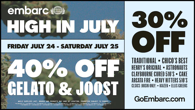 Embarc - Martinez EMBARC HIGH IN JULY | UP TO 40% OFF