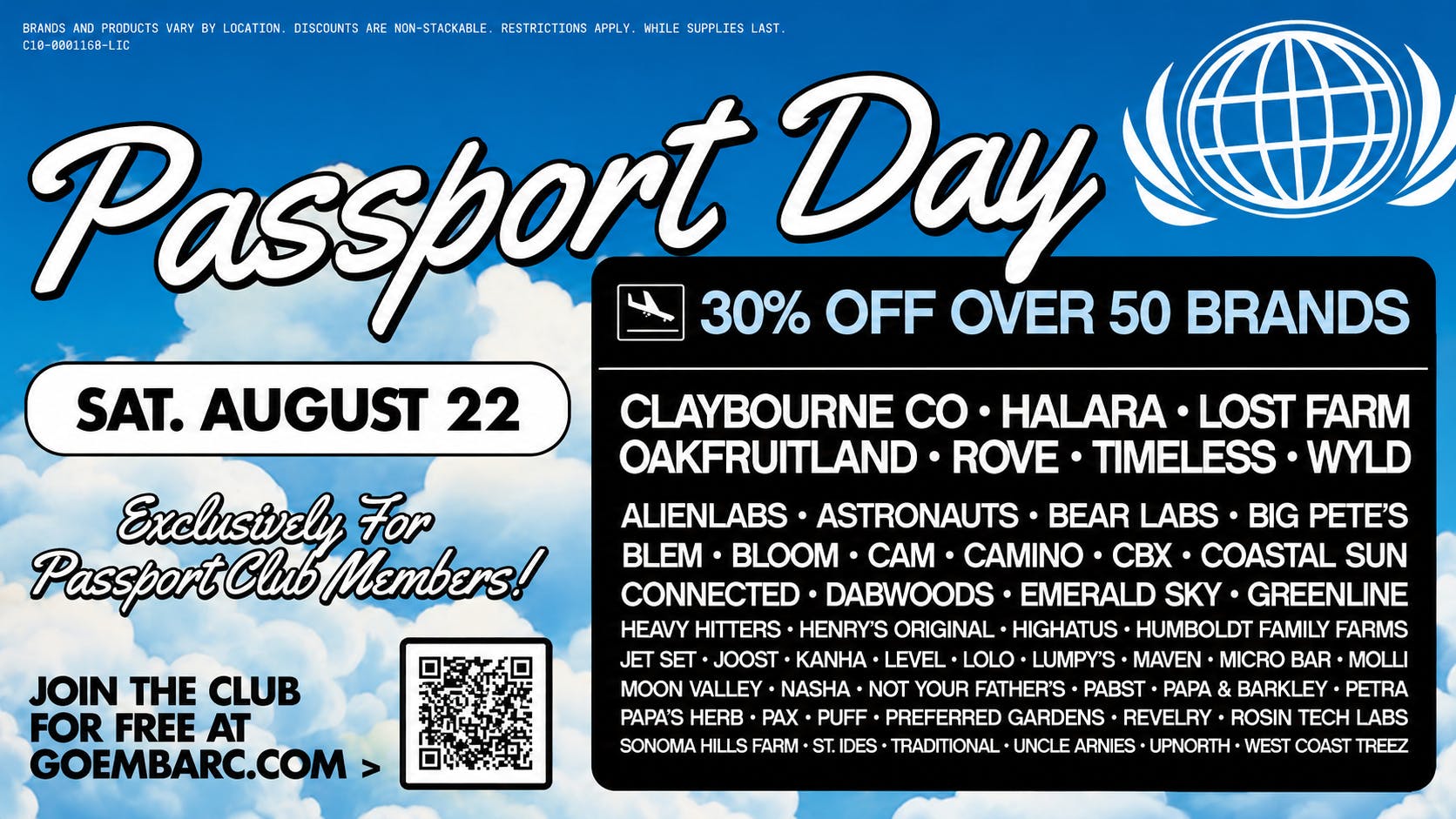 Embarc Redwood City Passport Day | 30% off Over 50 Brands