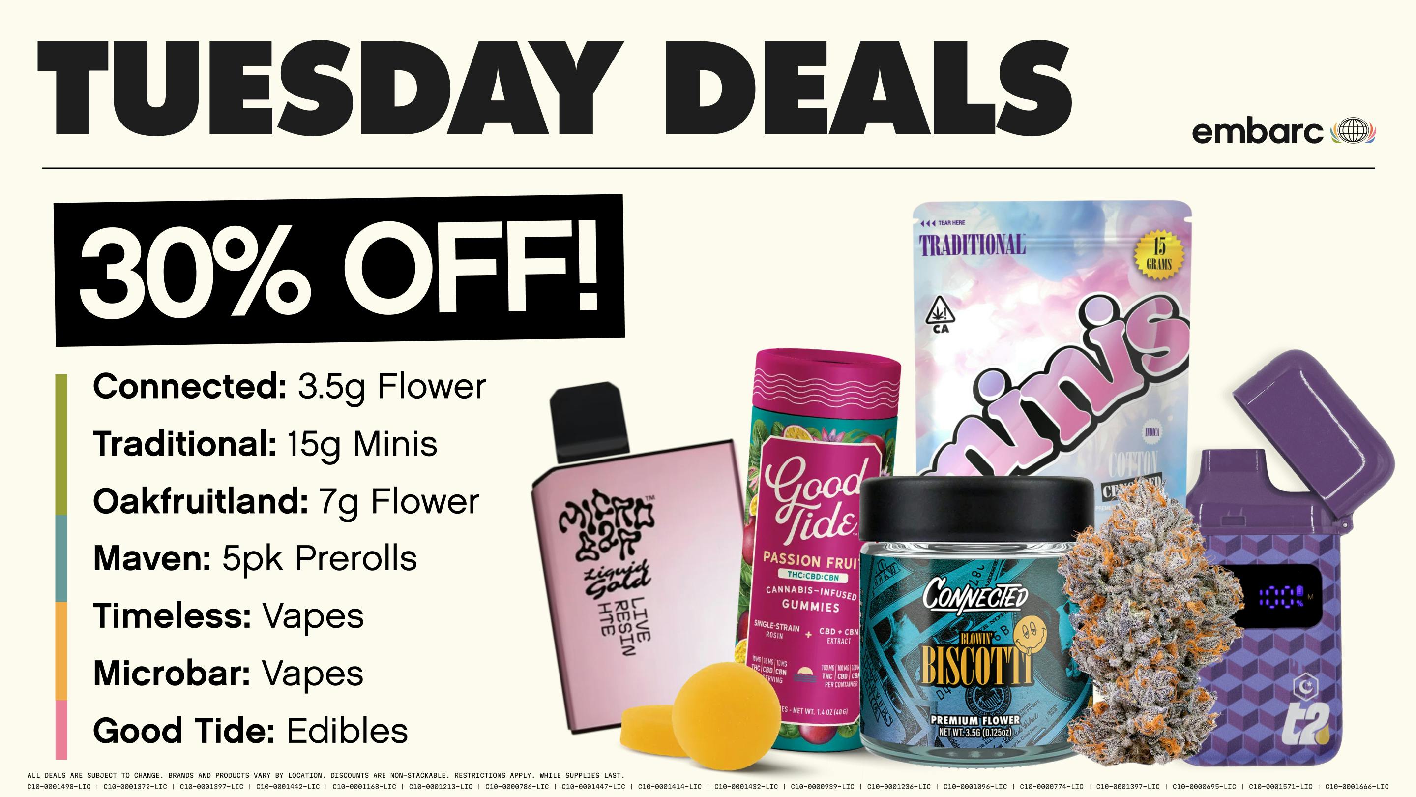 Embarc - San Pablo (Now Open) 30% Off | Tuesday Daily Deals