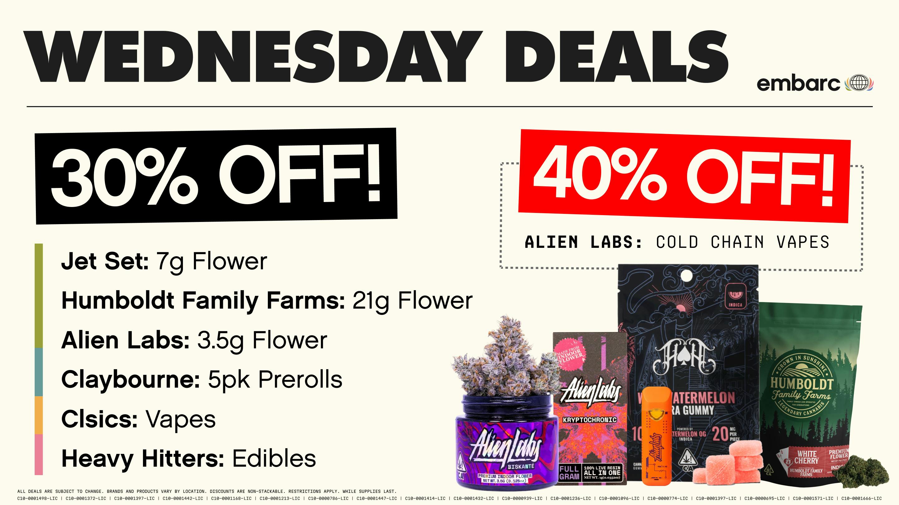 Embarc - San Pablo (Now Open) Up to 40% Off | Wednesday Daily Deals