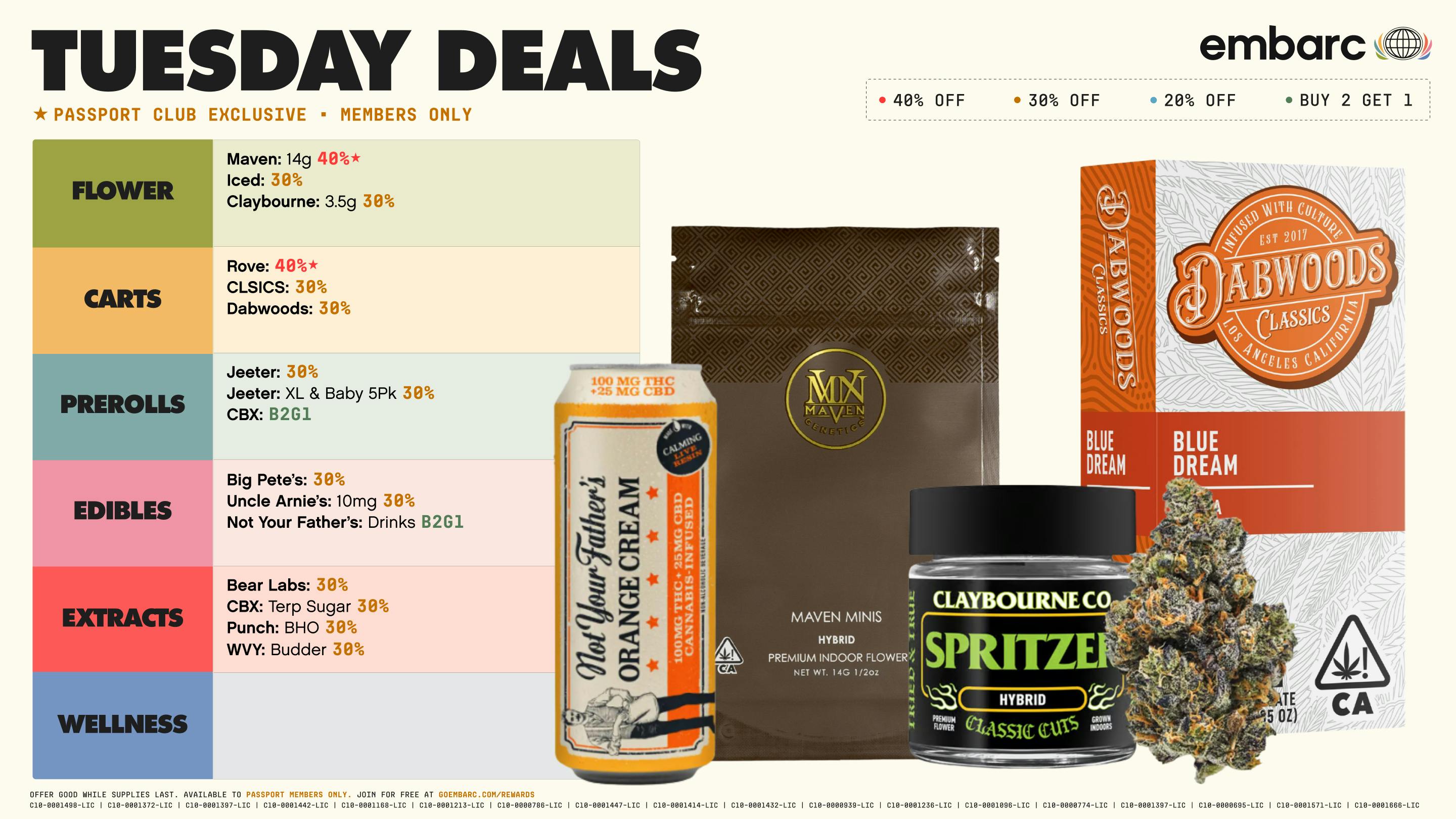 Embarc Fontana 30% Off | Tuesday Daily Deals