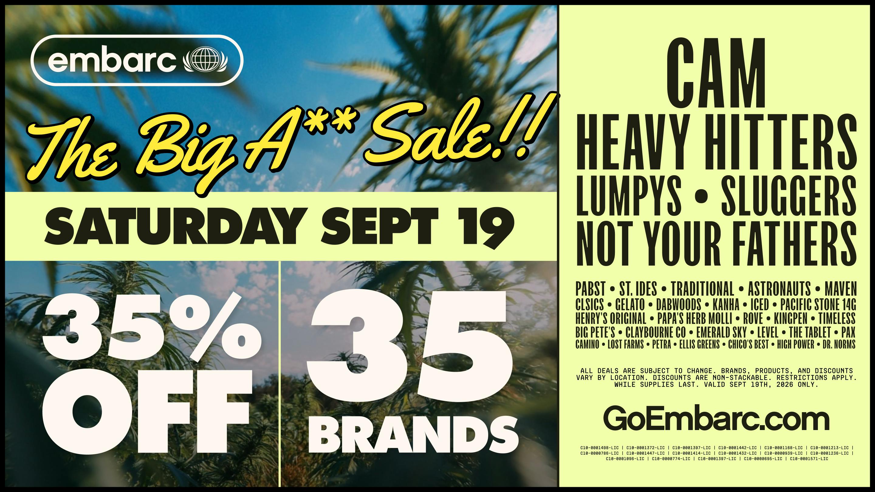 Embarc- Tracy Big A** Sale 35% Off 35 Brands