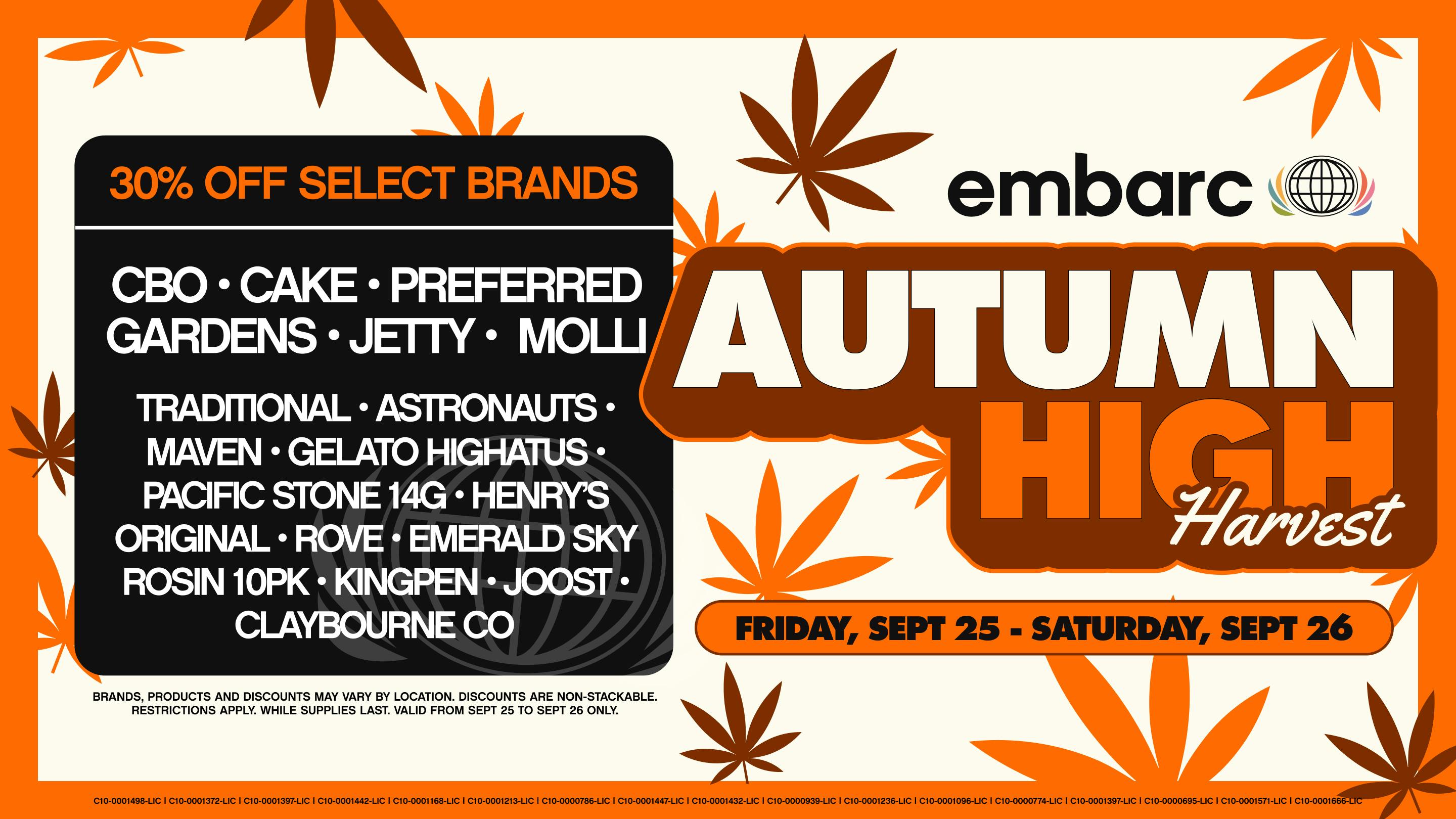 Embarc - Fresno Blackstone Autumn High Harvest | 30% Off Select Brands