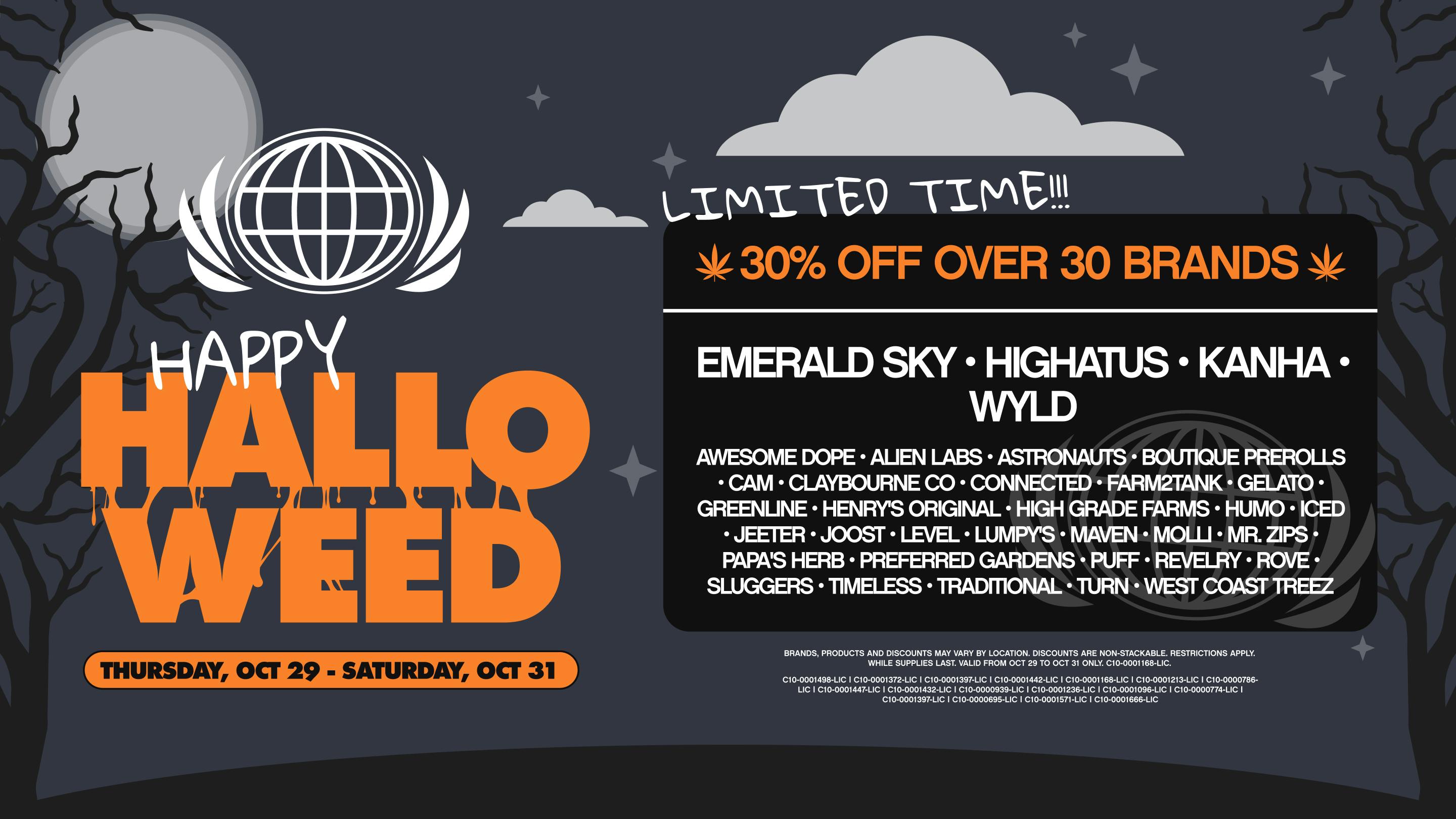 Embarc - Fairfield Halloweed 30% Off 30+ Brands