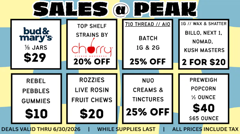 Peak MJ Sedgwick June Summer Sales