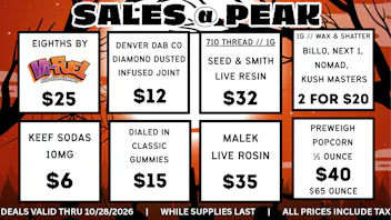 Peak MJ Sedgwick WEEKLY DEALS oCTOBER 22-28