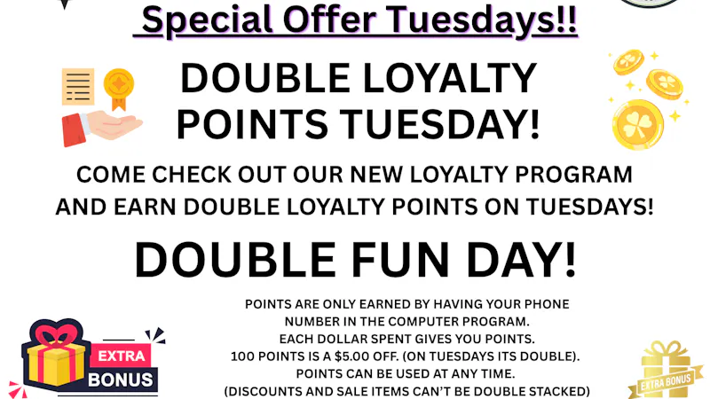 MCC Flight Double point Tuesdays! MCC Flight & Matanuska Cann