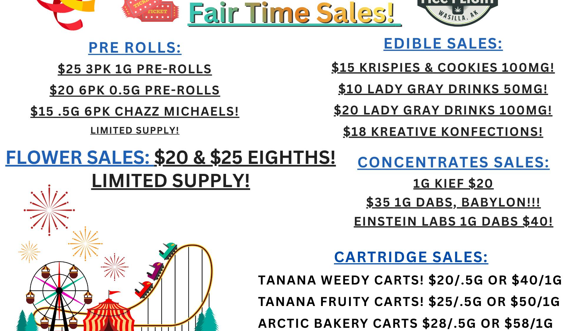 MCC Flight Fair Time Sales! @ MCC FLIGHT