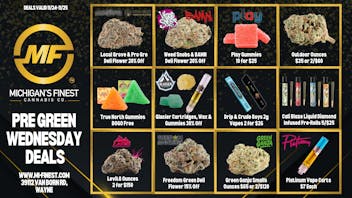 Michigan's Finest Cannabis Co. Michigan's Finest Pre Black Friday Week Day Deals