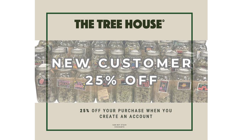 The Tree House - AK 25% Off Your Order When You Create A Customer Acct