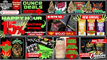 King of Budz Taylor TAYLOR KING OF BUDZ WEEKLY DEALS!