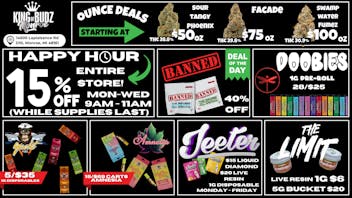 King of Budz - Monroe WEEKLY Deals!!!!